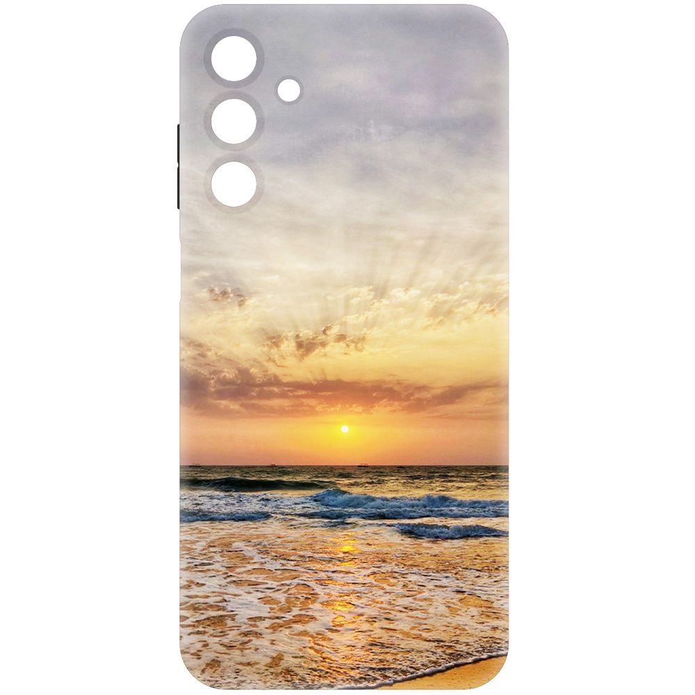 

Чехол-накладка Krutoff Soft Case Индия, Пляжи Гоа для Samsung Galaxy M15 черный