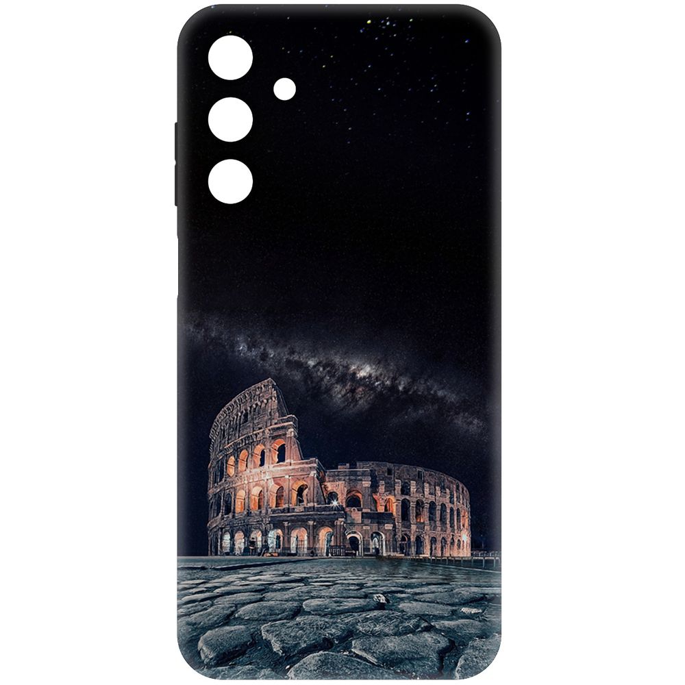 

Чехол-накладка Krutoff Soft Case Италия, Колизей для Samsung Galaxy M15 черный