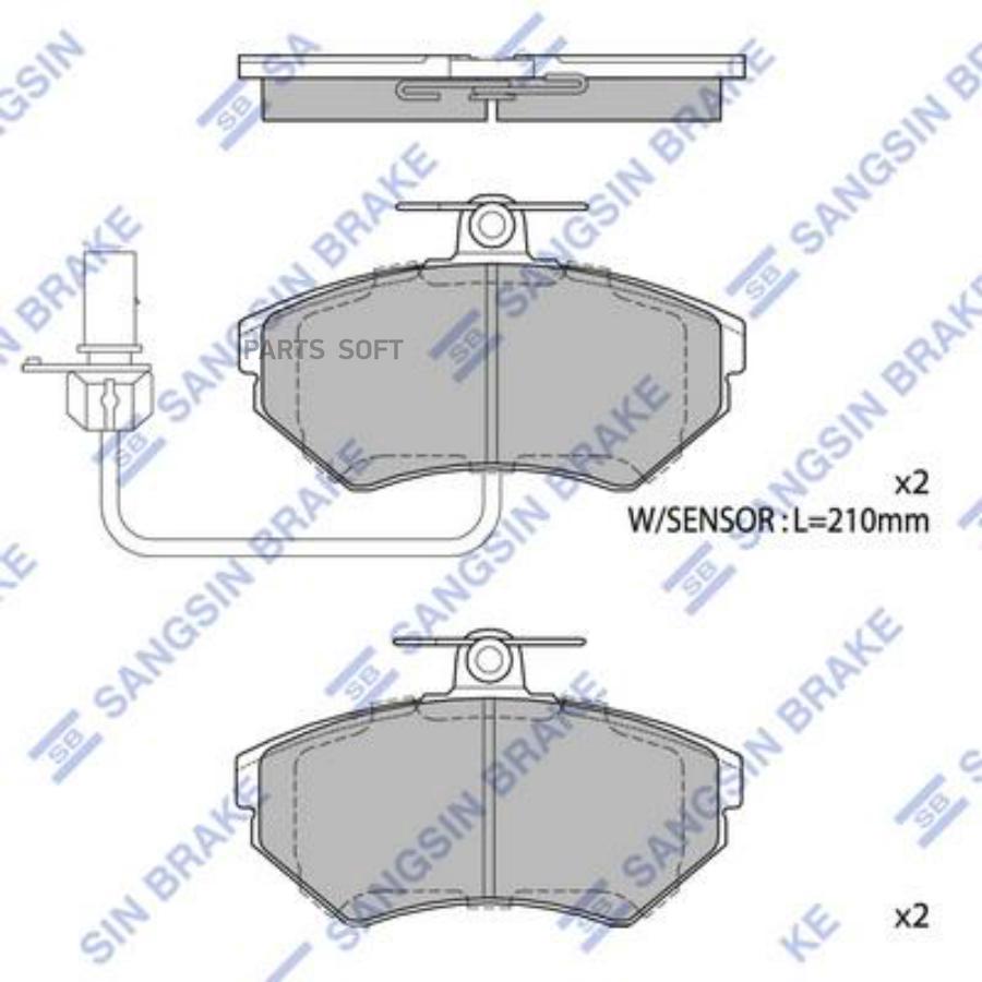 

Sangsin brake SP1708A