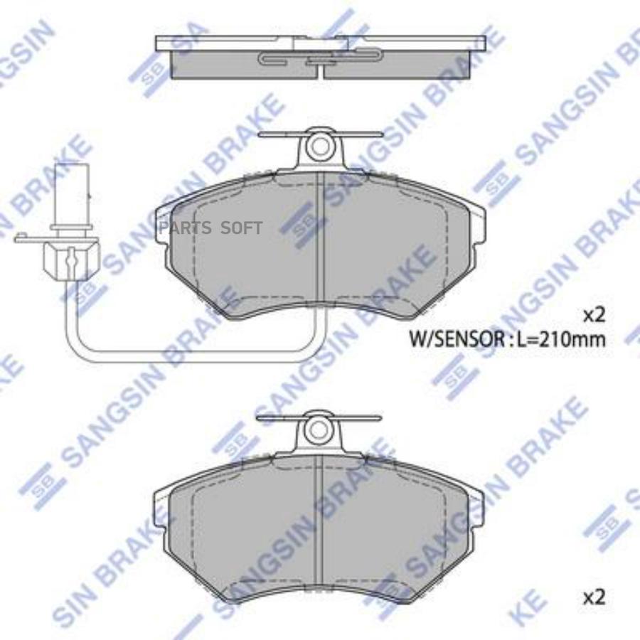 Sangsin brake SP1708A