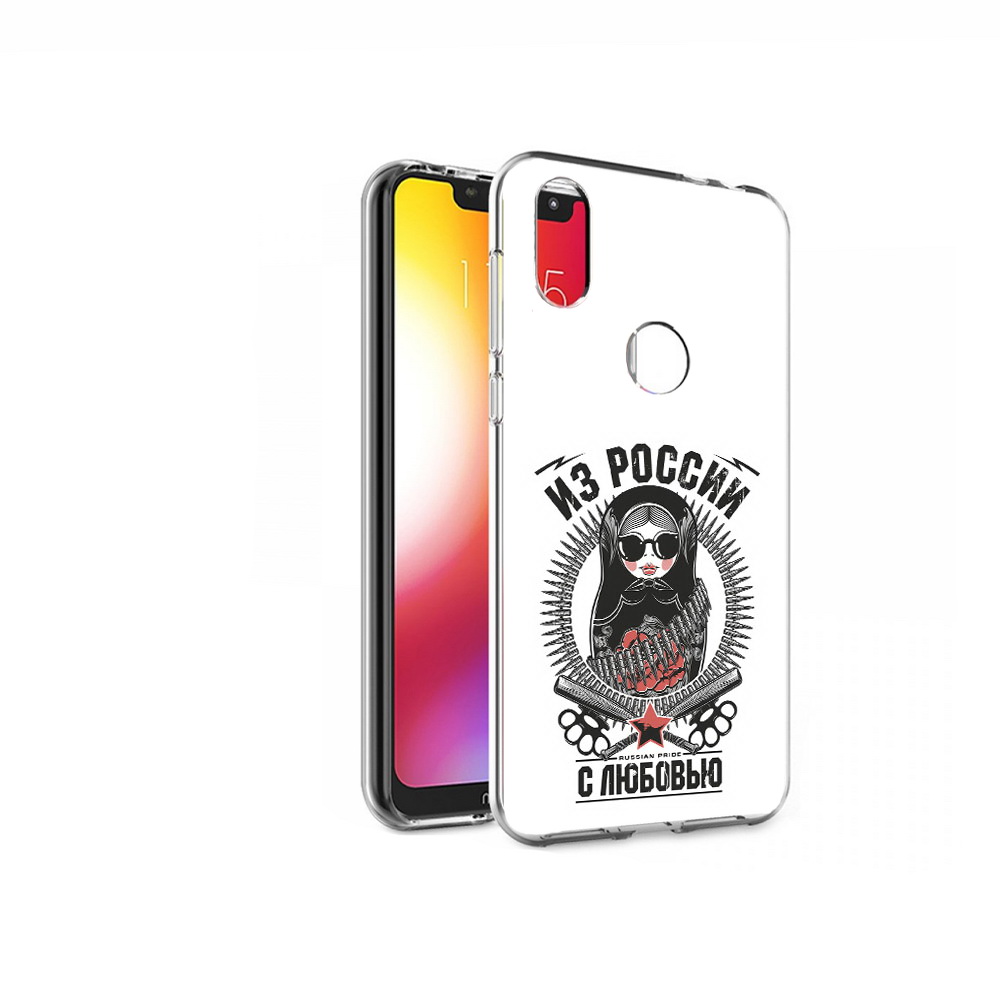 

Чехол MyPads Tocco для Motorola One Из России с любовью (PT126881.369.91), Прозрачный, Tocco