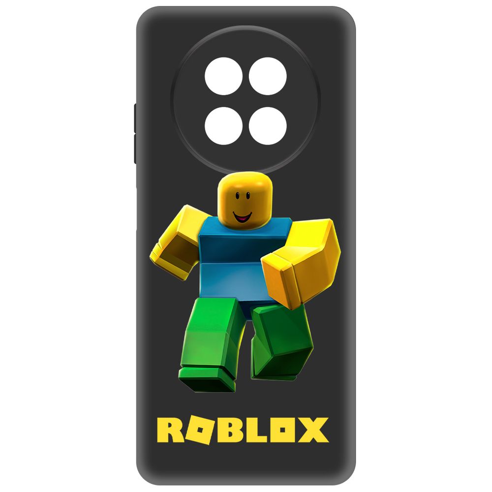 

Чехол-накладка Krutoff Soft Case Roblox-Классический Нуб для Realme 13+ 5G черный