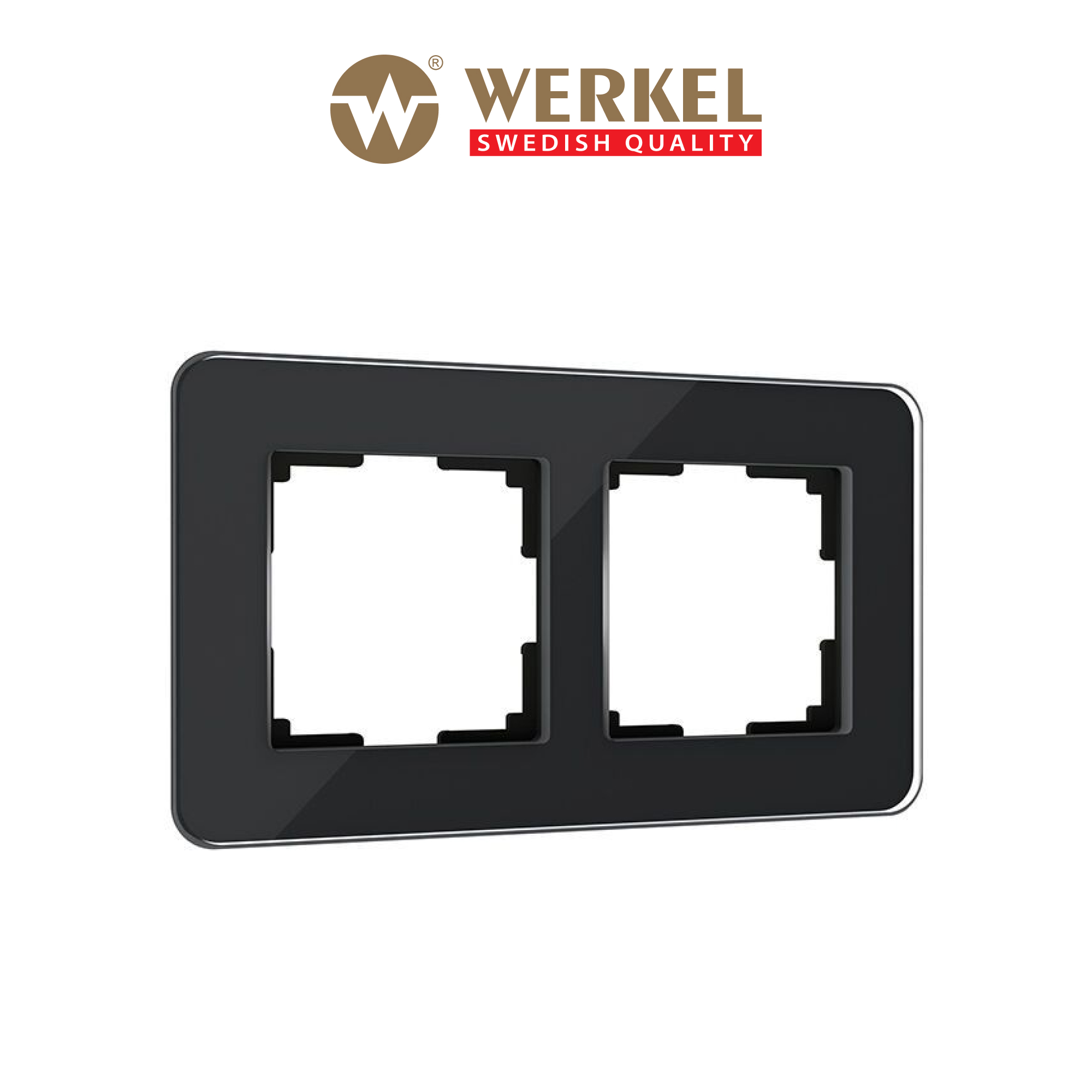 

Рамка Werkel Elite W0022448 на 2 поста, черный, Elite