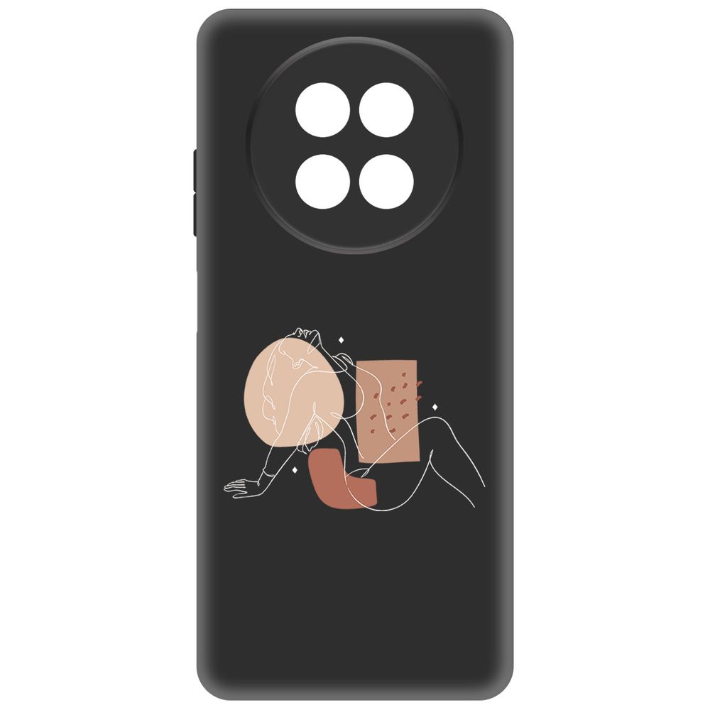 

Чехол-накладка Krutoff Soft Case Чувственность для Realme 13+ 5G черный