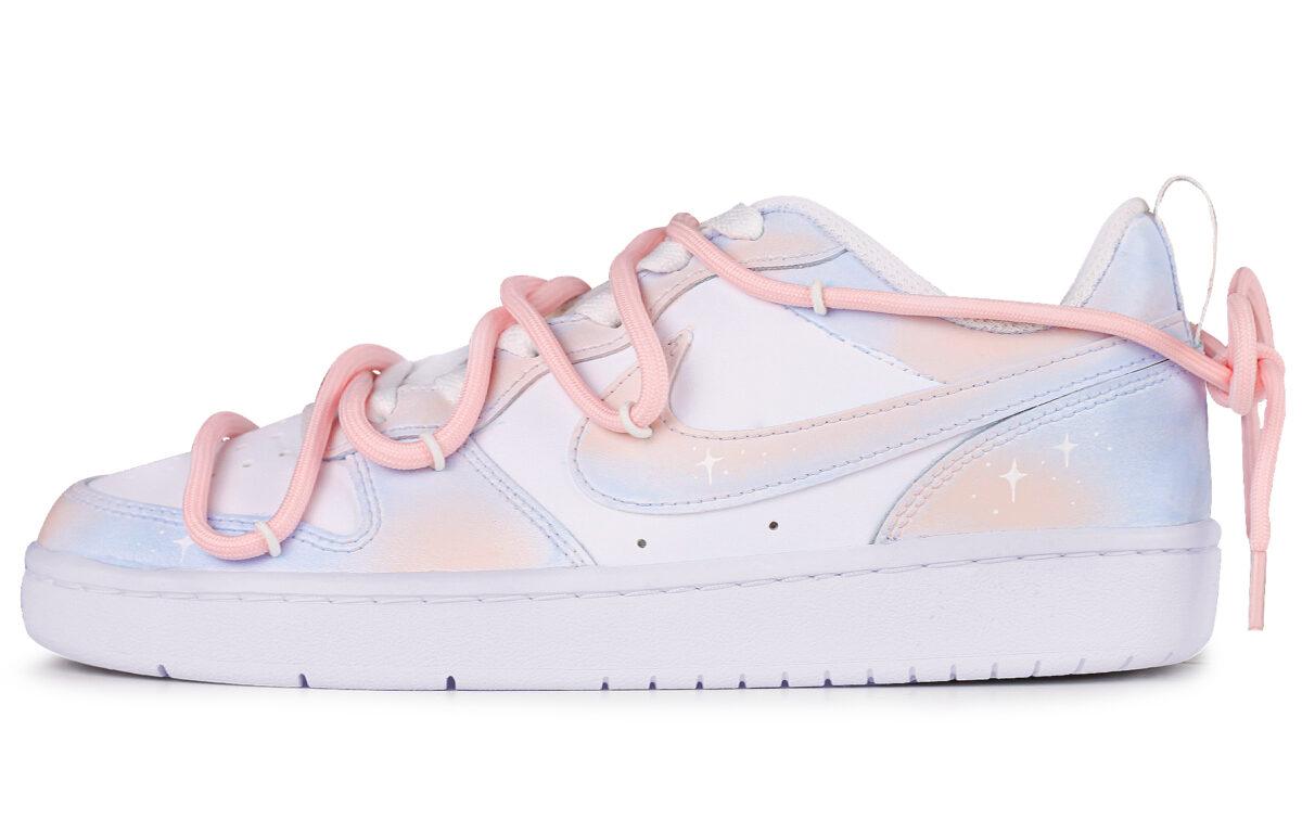 

Кеды унисекс Nike Court Borough Low 2 GS белые 40 EU, Белый, Court Borough Low 2 GS