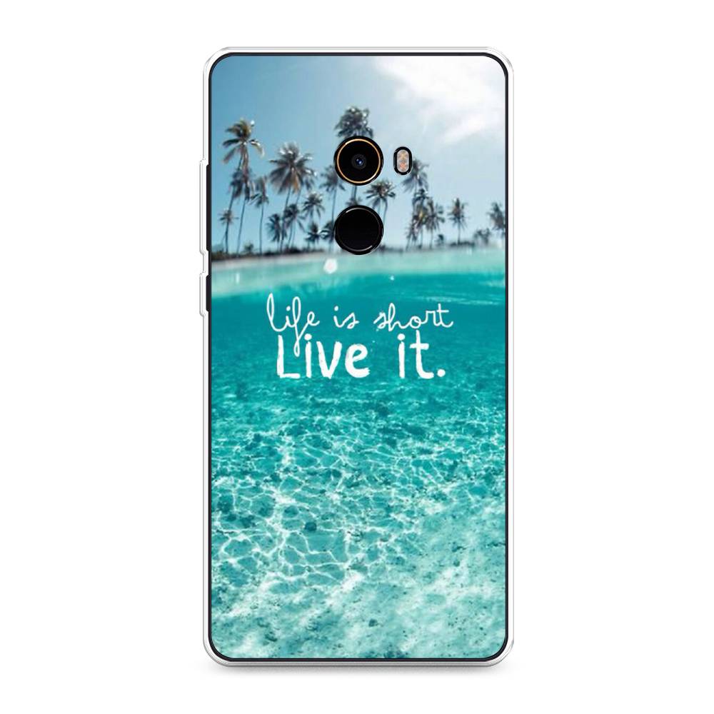 

Чехол Awog на Xiaomi Mi Mix 2 "Live it", Разноцветный, 32550-7