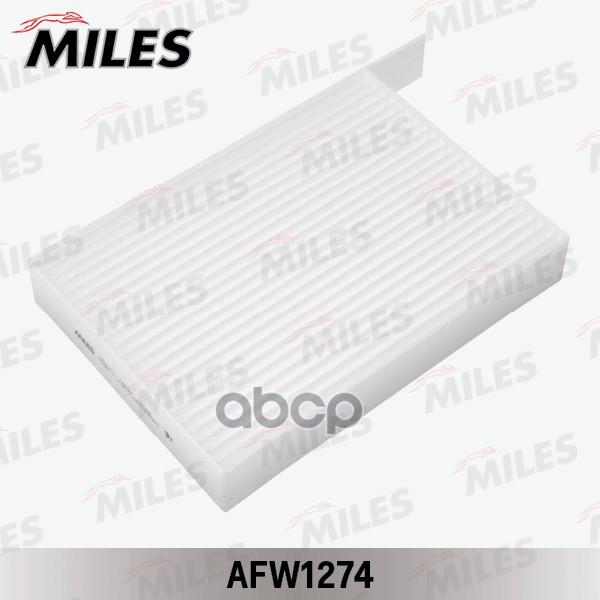 фото Фильтр салона miles afw1274 /cu2028 suzuki splash/opel agila 08- miles арт. afw1274