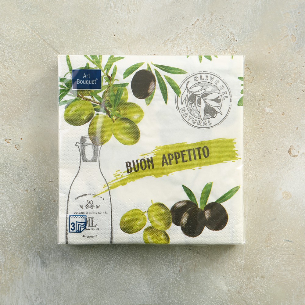 Салфетки Art Bouquet Buon Appetito бумажные 33 x 33 см 20 шт