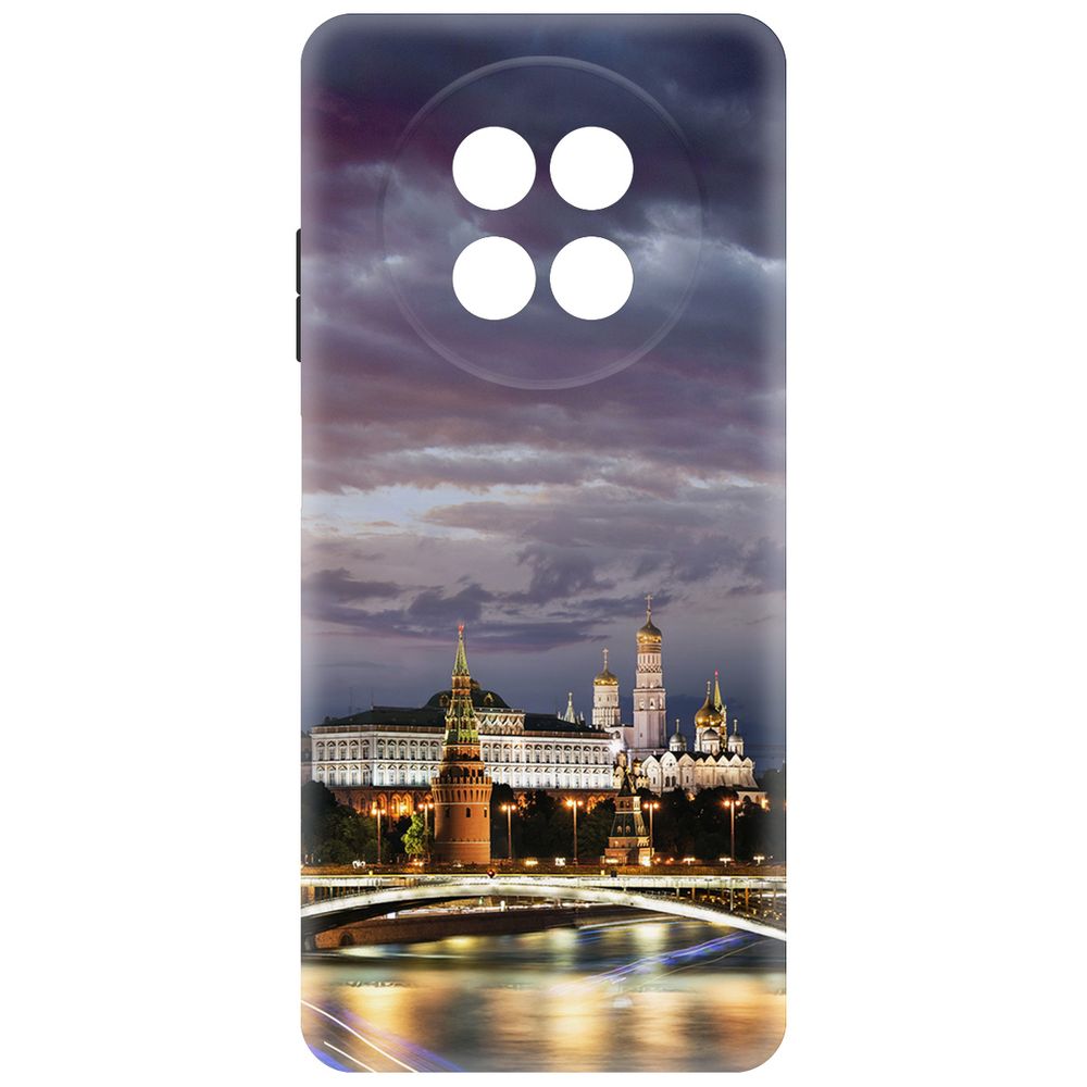 

Чехол-накладка Krutoff Soft Case Россия, Московский Кремль для Realme 13+ 5G черный