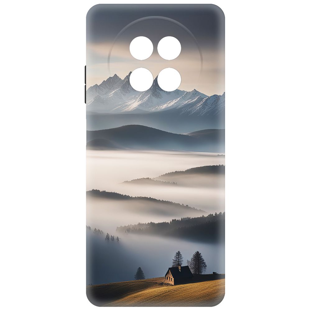 

Чехол-накладка Krutoff Soft Case Туман для Realme 13+ 5G черный