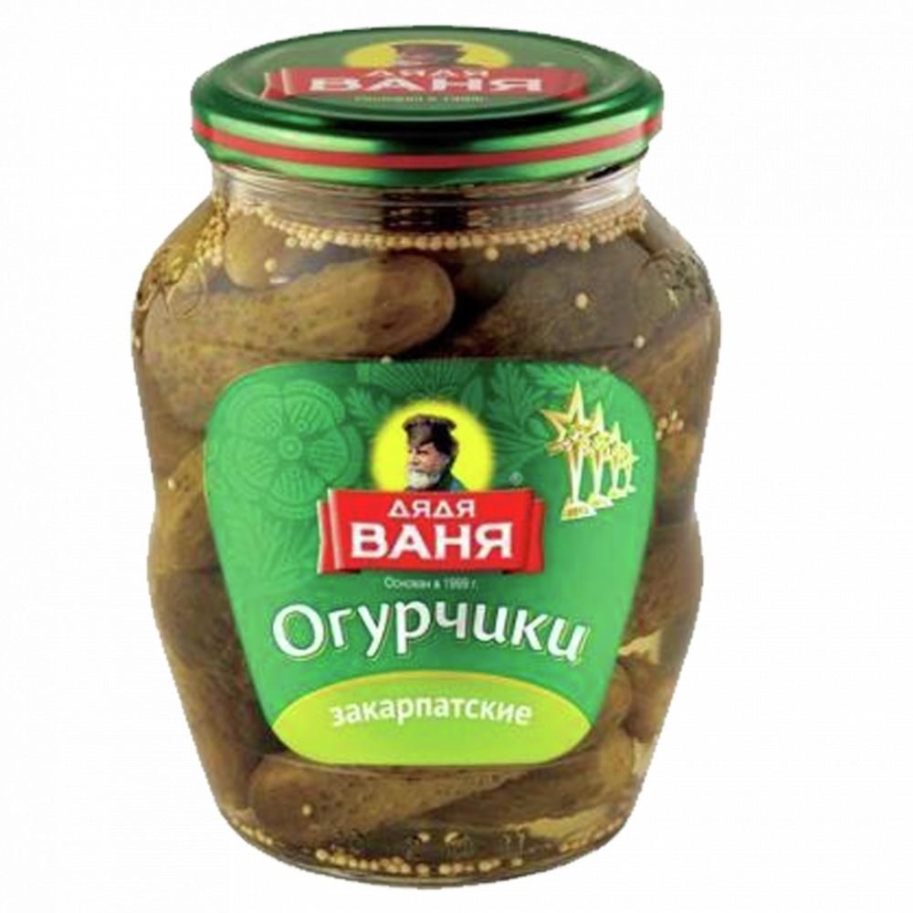 

Огурчики Дядя Ваня Закарпатские 680 г
