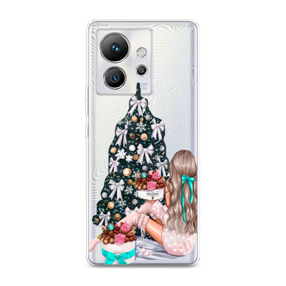 

Чехол на Infinix Zero Ultra 5G "New Year", Зеленый;бежевый;голубой, 3102850-5
