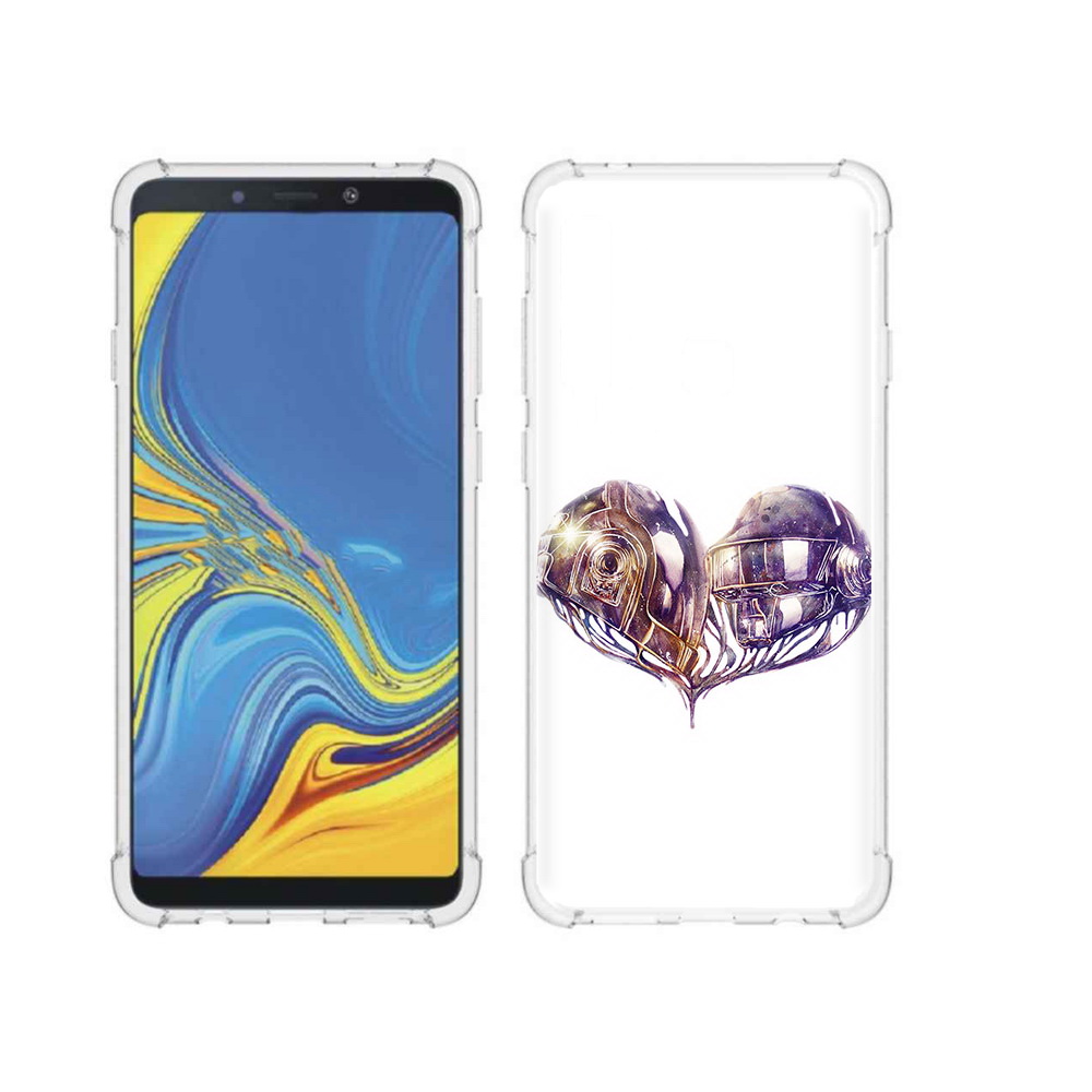 

Чехол MyPads Tocco для Samsung Galaxy A9 сердце абстракция (PT118683.560.596), Прозрачный, Tocco