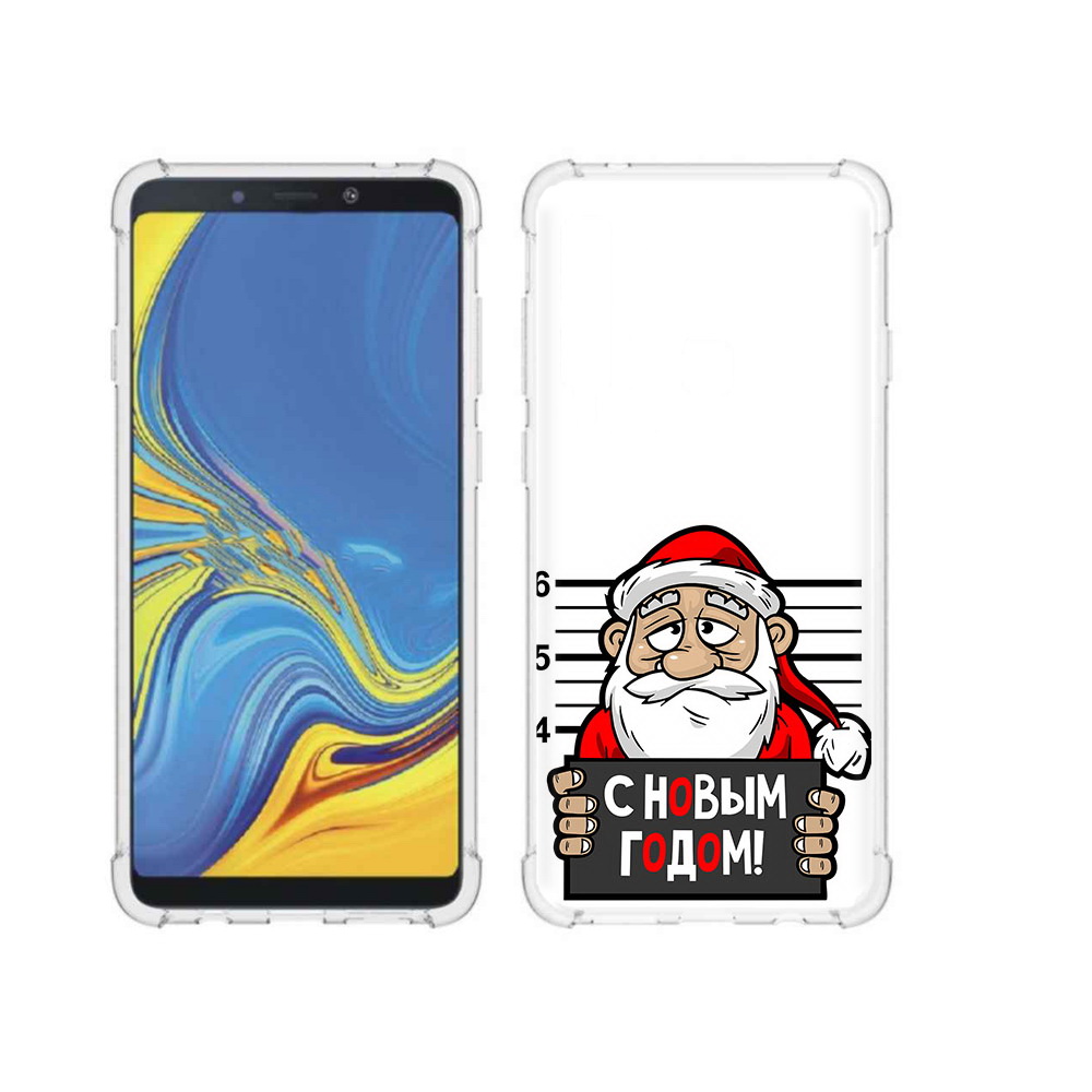 

Чехол MyPads Tocco для Samsung Galaxy A9 ДМ с новым годом заключенный (PT118683.560.59), Прозрачный, Tocco