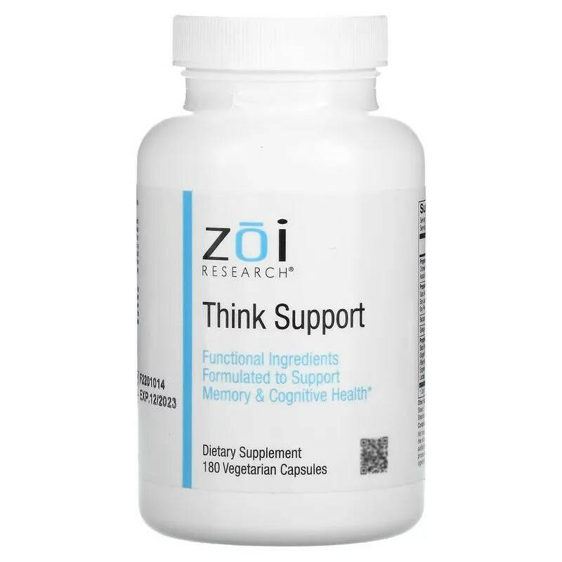 

ZOI Research Think Support, 180 капсул, Think Support, 180 капсул