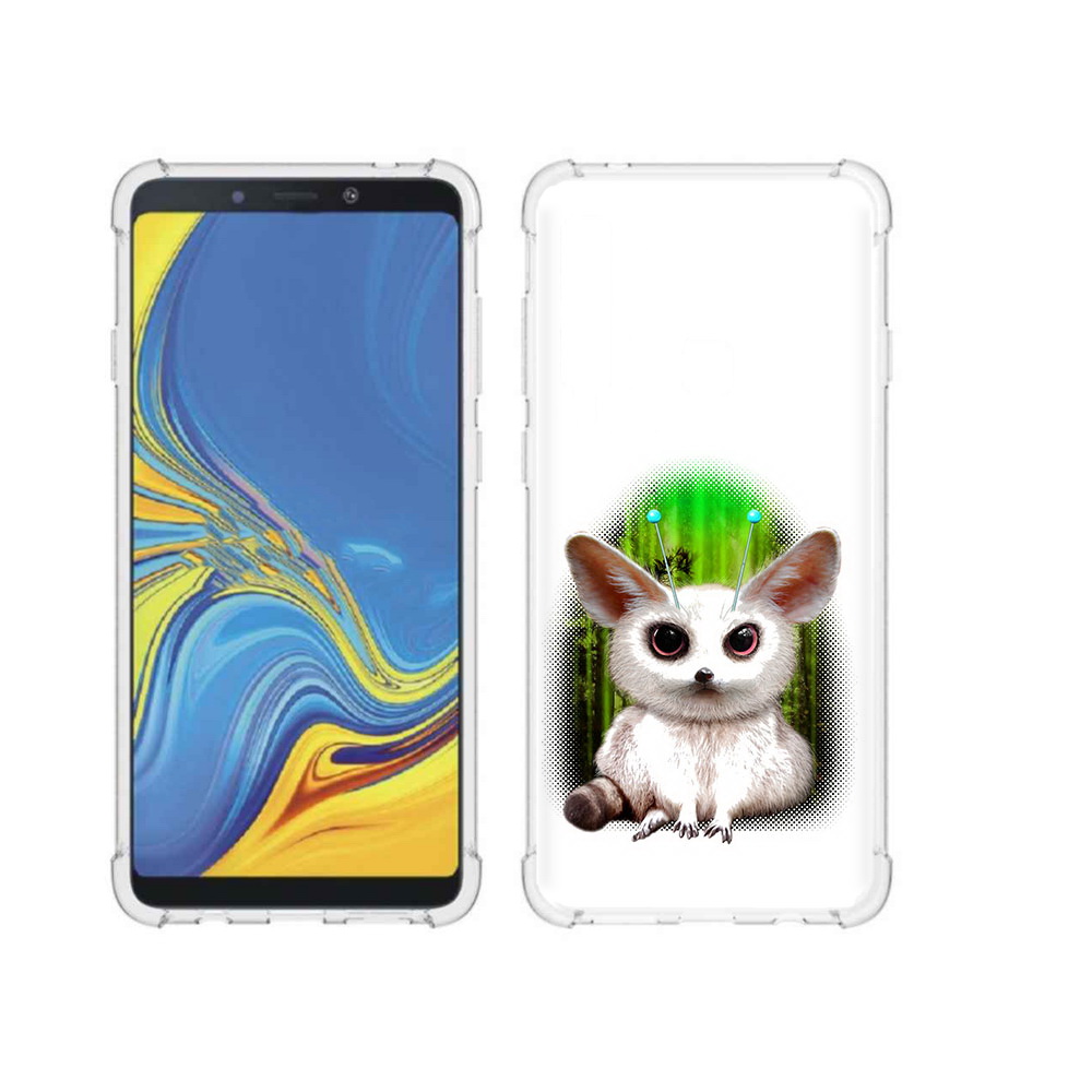 

Чехол MyPads Tocco для Samsung Galaxy A9 пушистое животное (PT118683.560.560), Прозрачный, Tocco