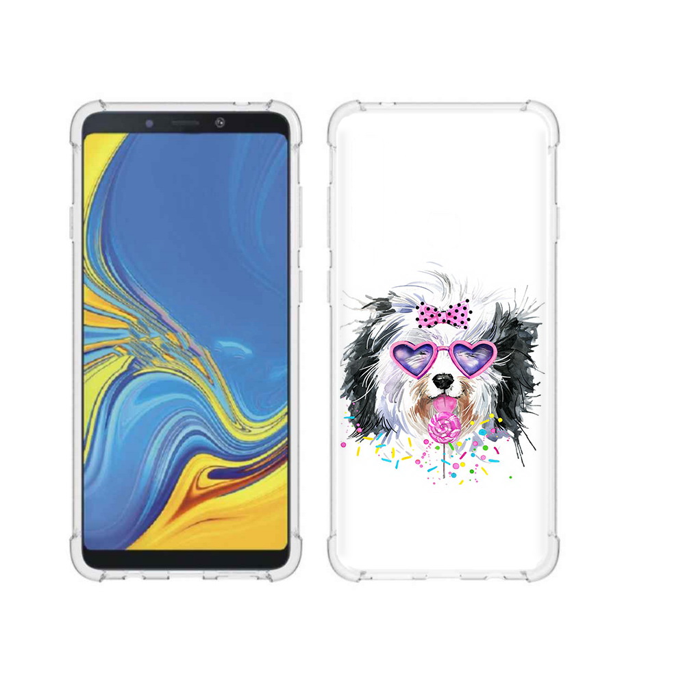 

Чехол MyPads Tocco для Samsung Galaxy A9 пушистик (PT118683.560.559), Прозрачный, Tocco