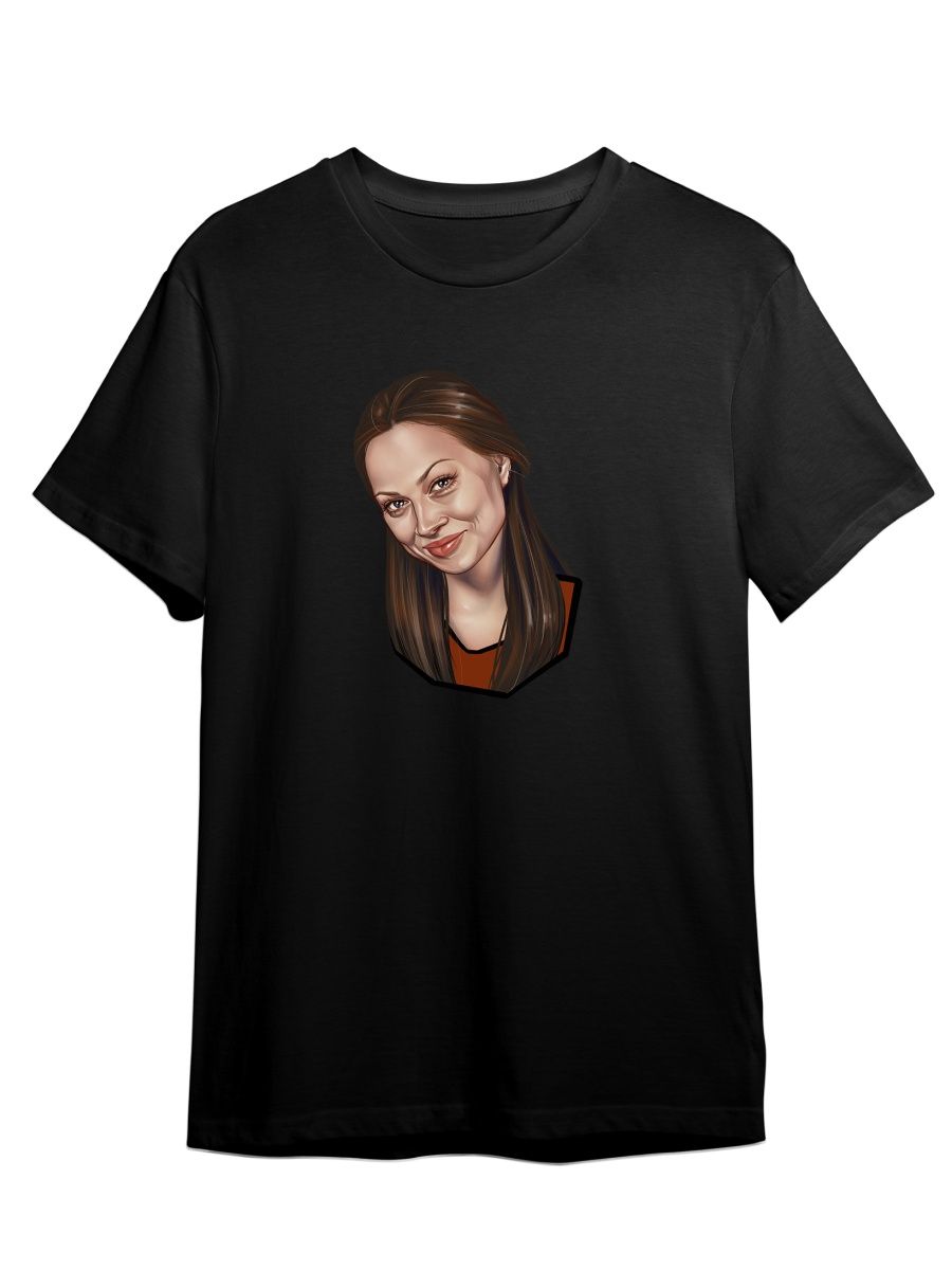 

Футболка унисекс СувенирShop Сериал Универ/Кристина/Самбурская 2 черная 5XL, Черный, "Сериал Универ/Кристина/Самбурская" 2