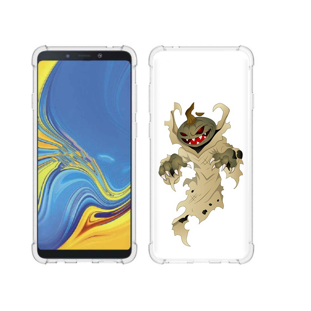 

Чехол MyPads Tocco для Samsung Galaxy A9 призрак хэллоуина (PT118683.560.555), Прозрачный, Tocco