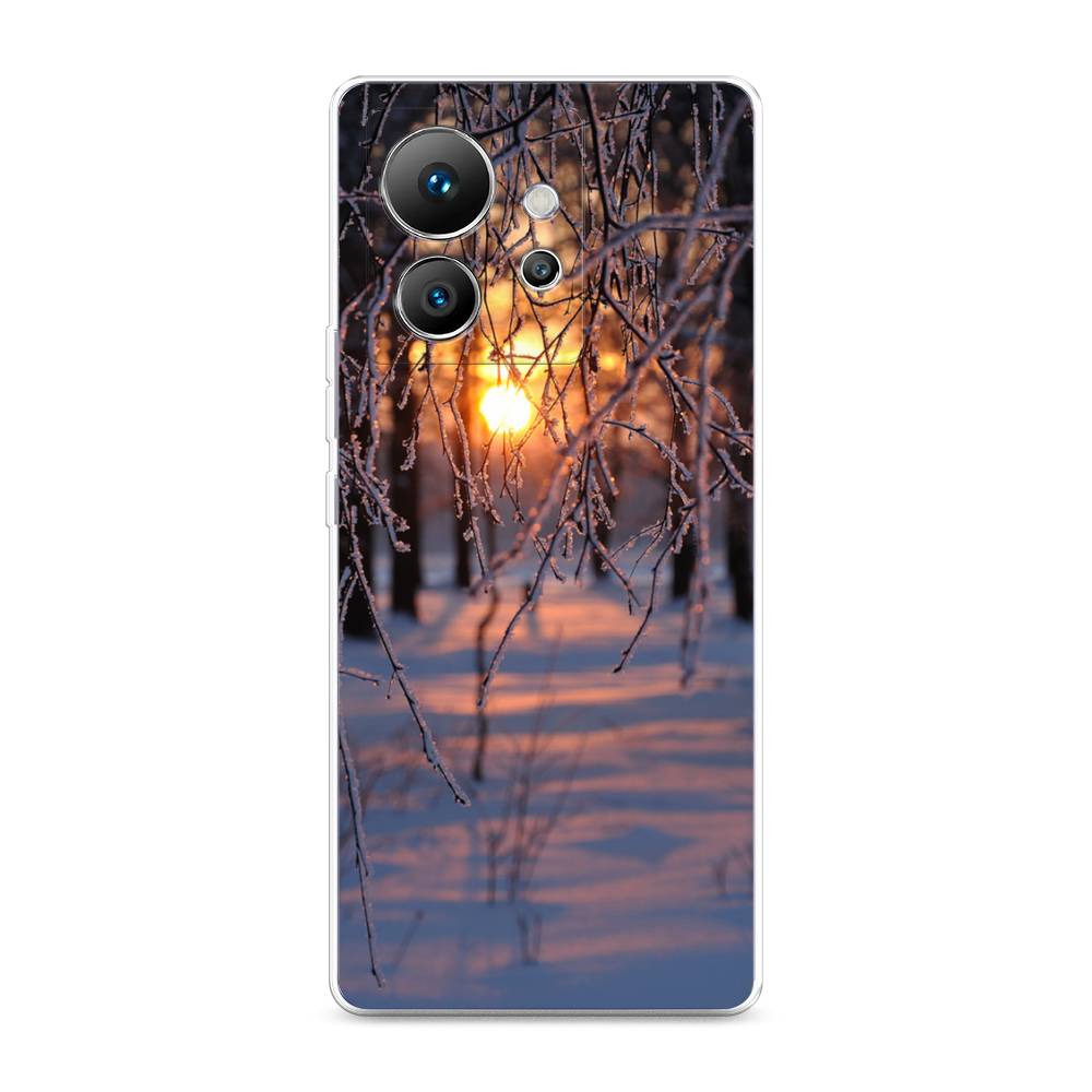 

Чехол на Infinix Zero Ultra 5G "Зима 7", Оранжевый;розовый;черный, 3102850-2
