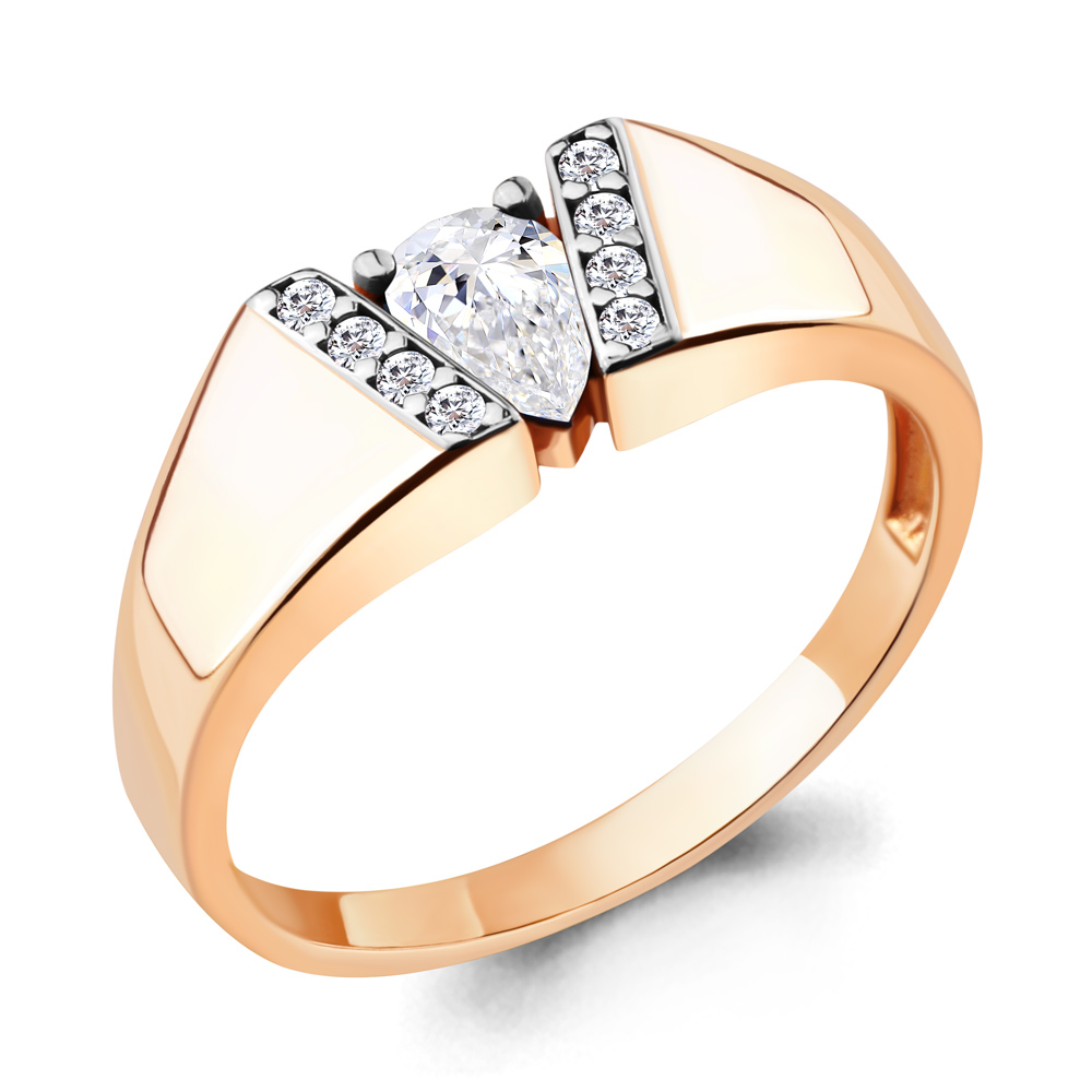 

Кольцо из серебра с фианитом Aquamarine Aquamarine 68787А_925_з р. 19,5, 68787А_925_з