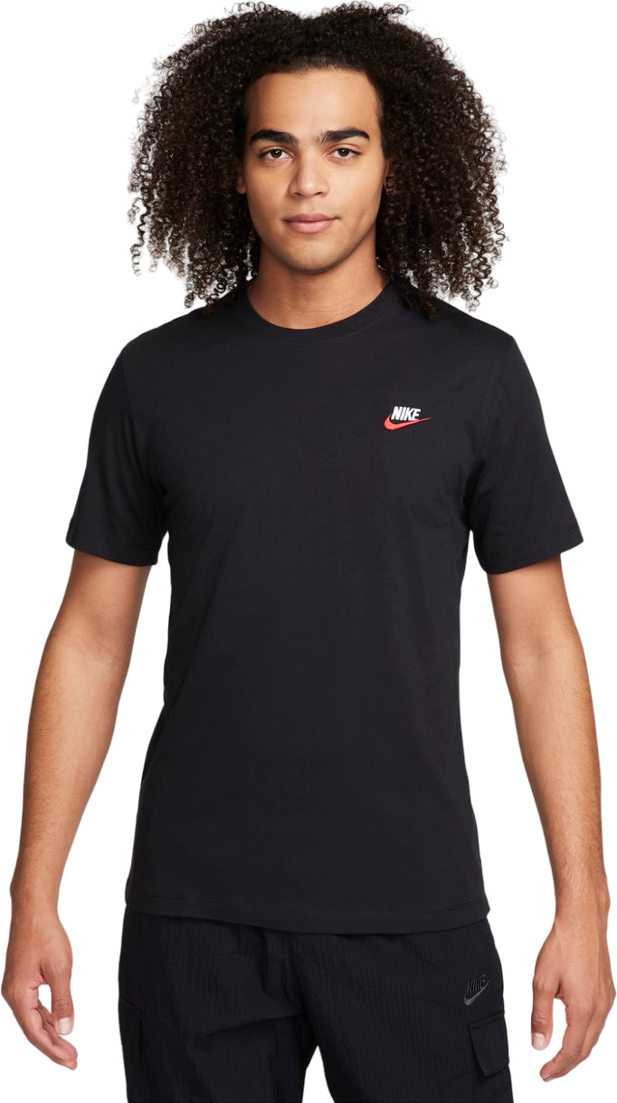 

Футболка мужская Nike M NSW CLUB DT TEE черная 2XL, Черный, M NSW CLUB DT TEE