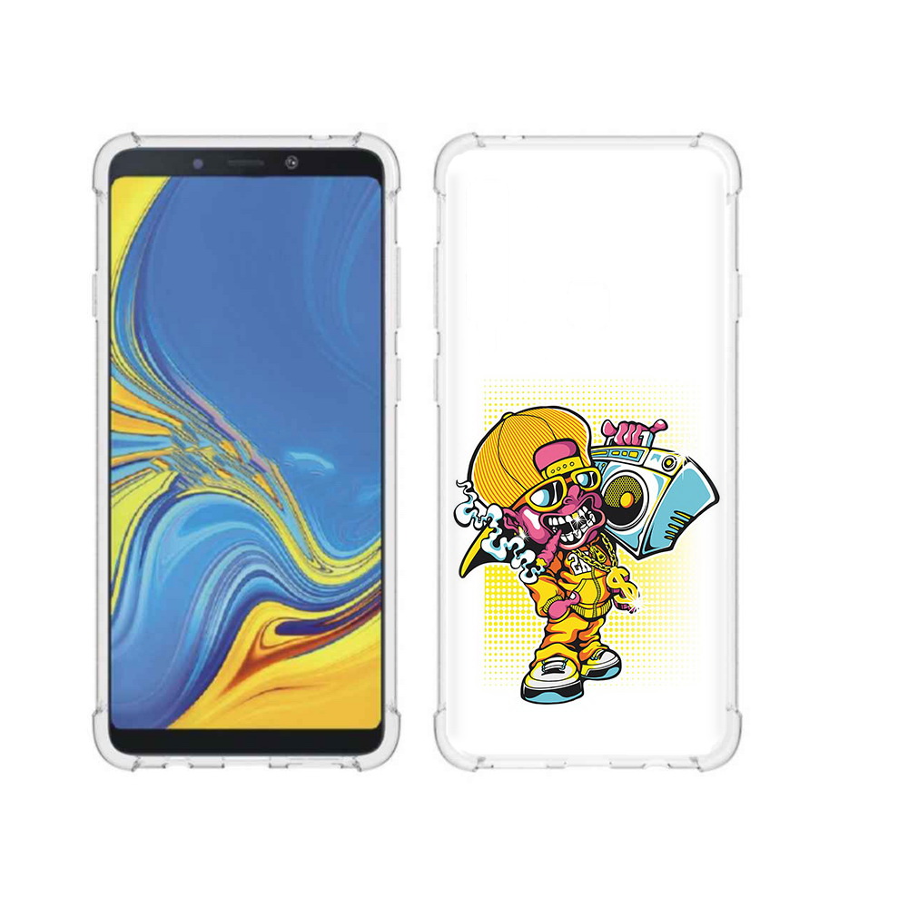 Чехол MyPads Tocco для Samsung Galaxy A9 нарисованный парень с колонкой (PT118683.560.511)