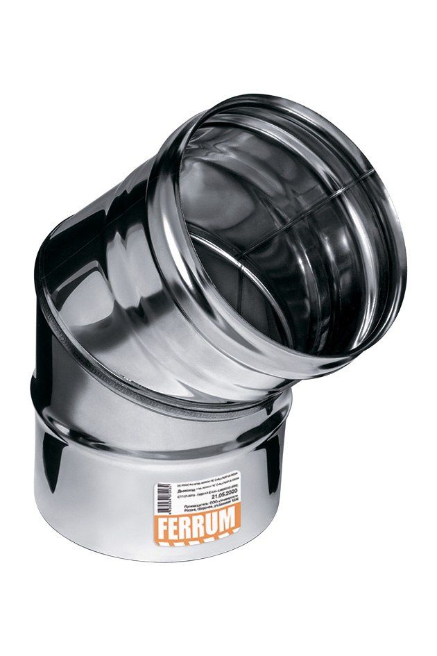 

Колено угол 135 Ferrum (430 0,5 мм) Ф200