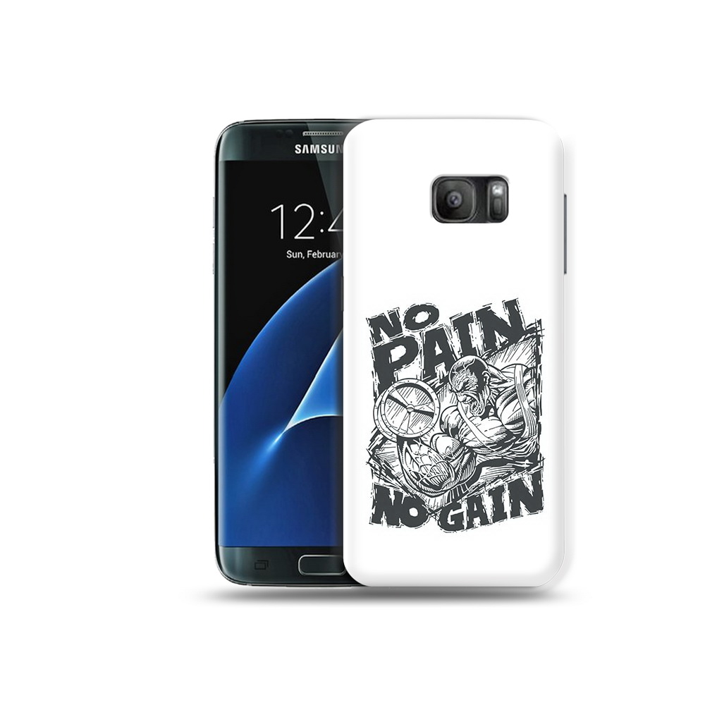 

Чехол MyPads Tocco для Samsung Galaxy S7 бодибилдинг тяжелая работа, Прозрачный, Tocco