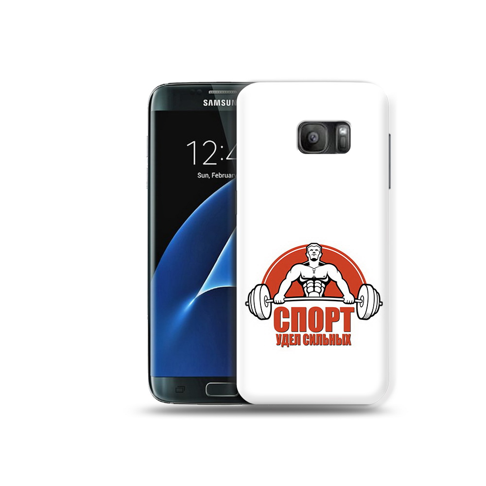 

Чехол MyPads Tocco для Samsung Galaxy S7 бодибилдинг спорт, Прозрачный, Tocco