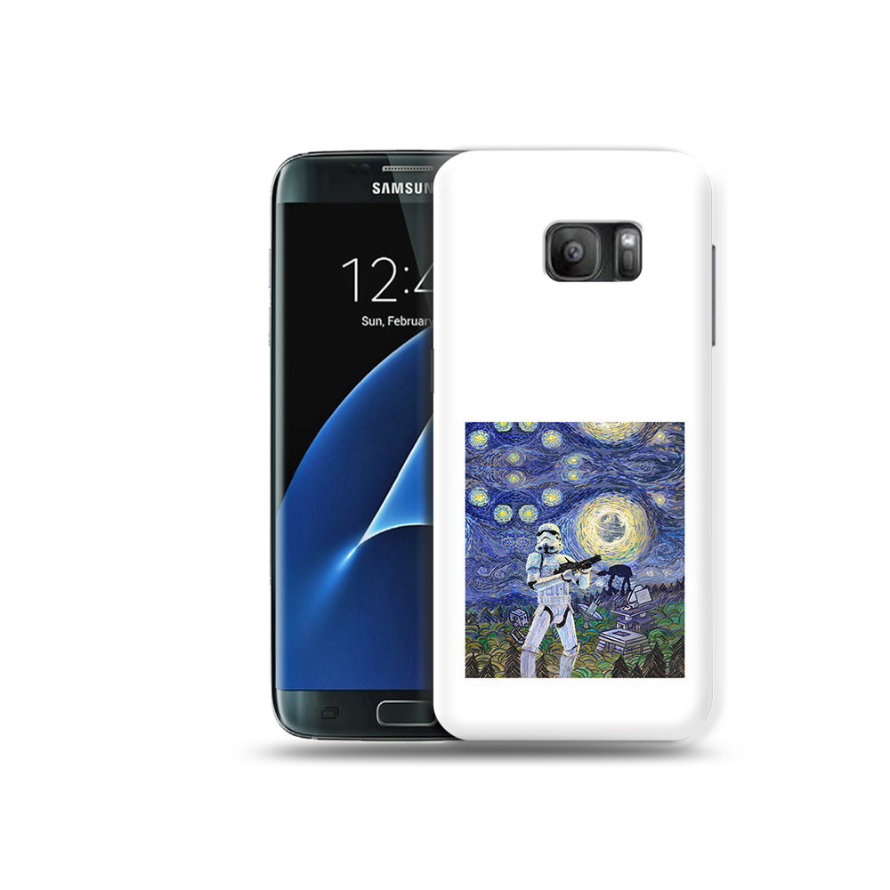 

Чехол MyPads Tocco для Samsung Galaxy S7 star wars звездная ночь, Прозрачный, Tocco