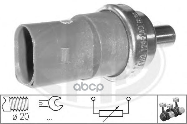

Датчик Температуры Era 330546 Audi/Vw 2-Конт.Черный Era арт. 330546