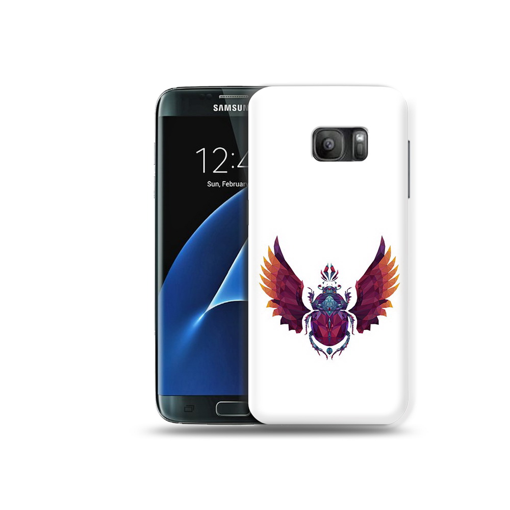 Чехол MyPads Tocco для Samsung Galaxy S7 алмазный скоробей