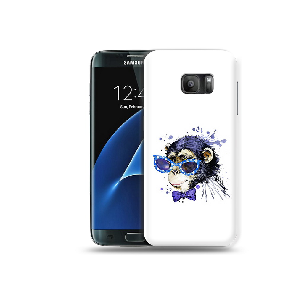 

Чехол MyPads Tocco для Samsung Galaxy S7 акварельная обезьяна, Прозрачный, Tocco