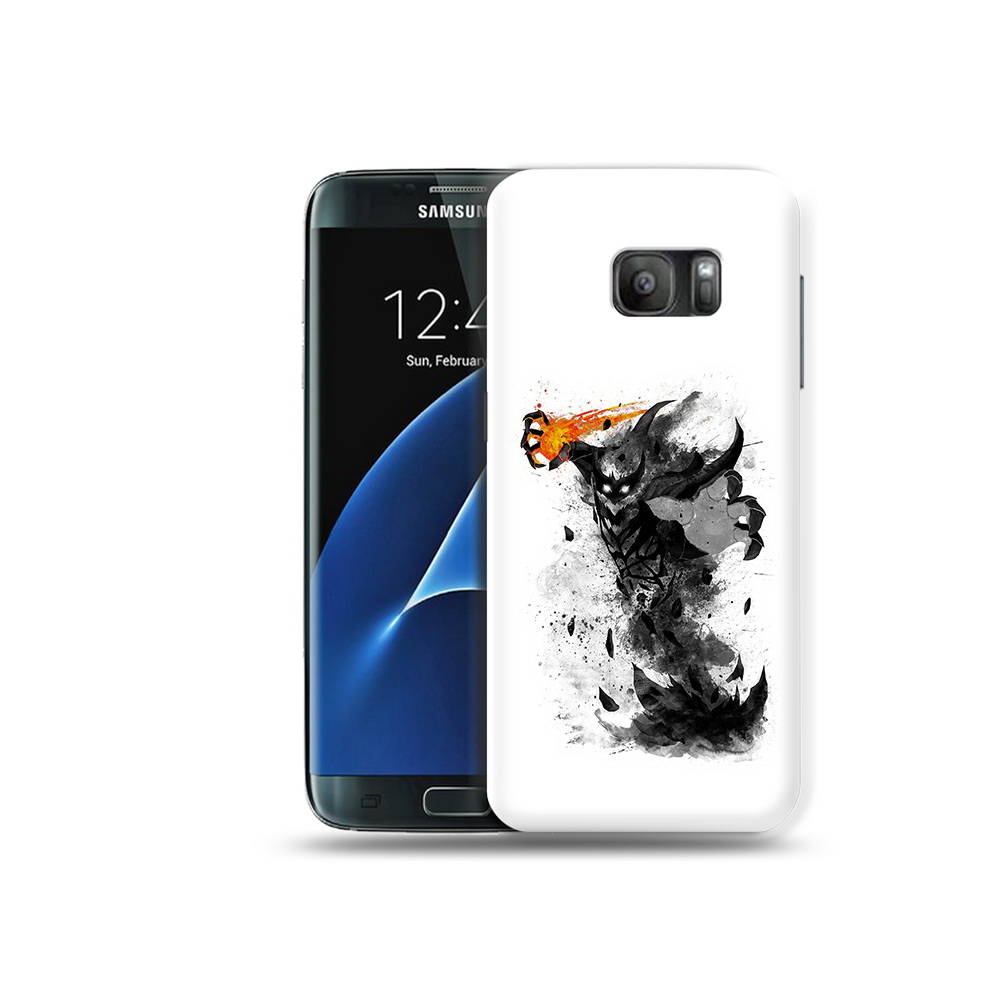 

Чехол MyPads Tocco для Samsung Galaxy S7 nevermore черно белый, Прозрачный, Tocco