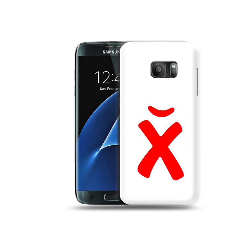 

Чехол MyPads Tocco для Samsung Galaxy S7 абстракция буква х, Прозрачный, Tocco