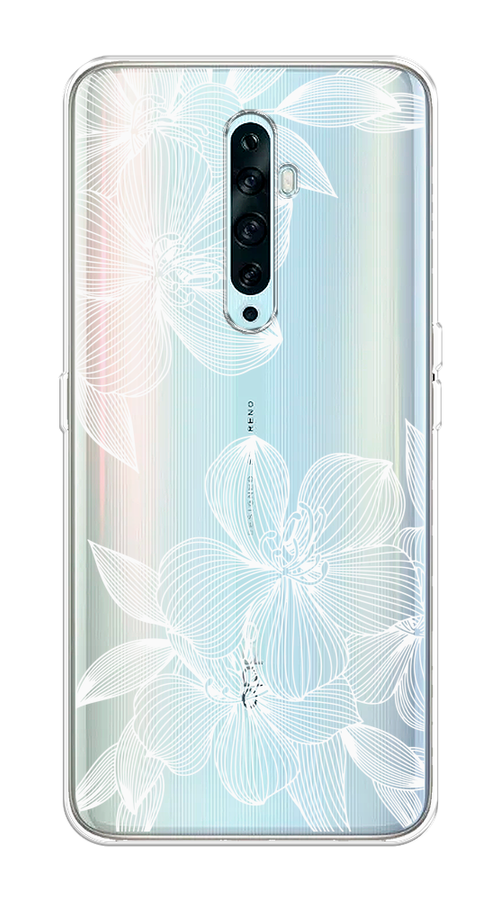 

Чехол на Oppo Reno 2Z "Крокус", Белый;прозрачный, 251850-1