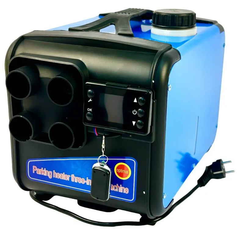 

Автономный дизельный воздушный отопитель Viking 9.9kW 12v/24v/220v-4 Plastic Blue, Синий