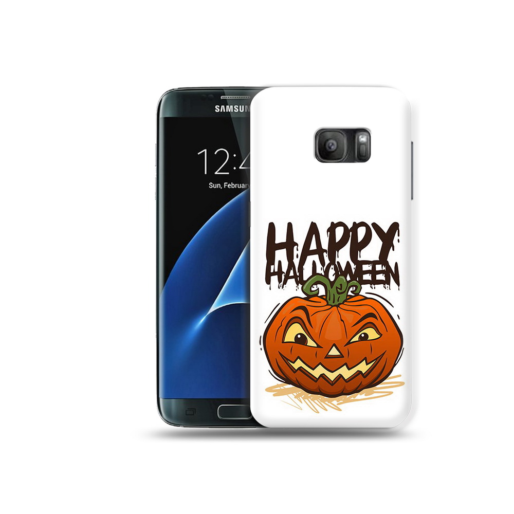 

Чехол MyPads Tocco для Samsung Galaxy S7 Хэллоуин счастливый, Прозрачный, Tocco