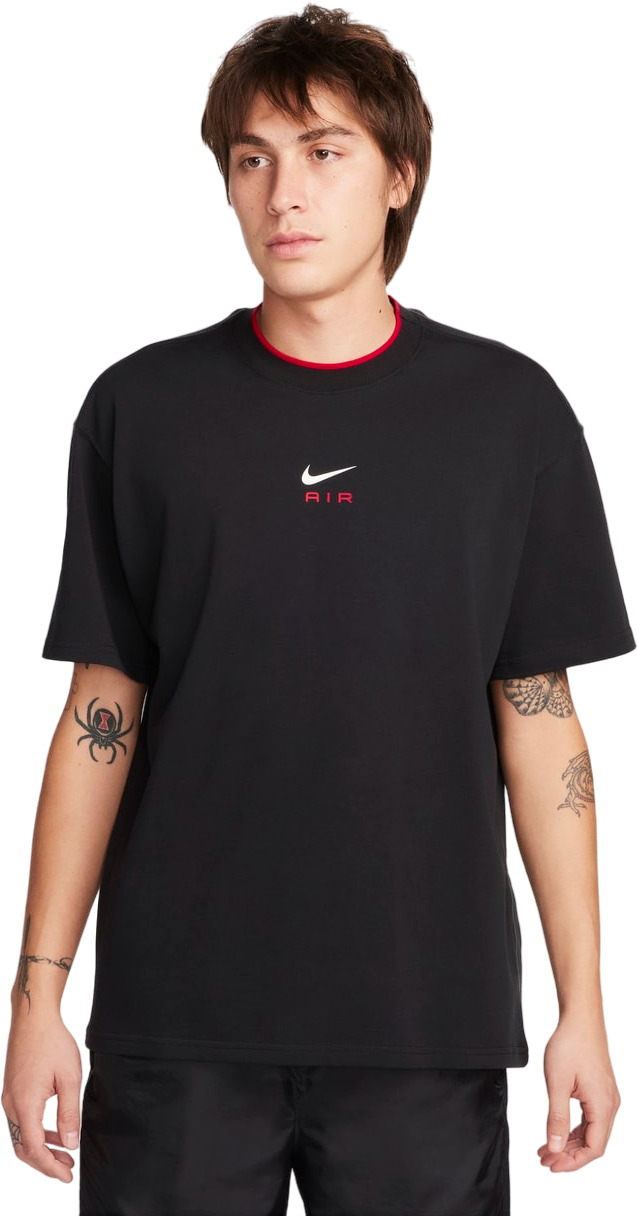 

Футболка мужская Nike M NSW SW AIR L FIT TEE черная S, Черный, M NSW SW AIR L FIT TEE