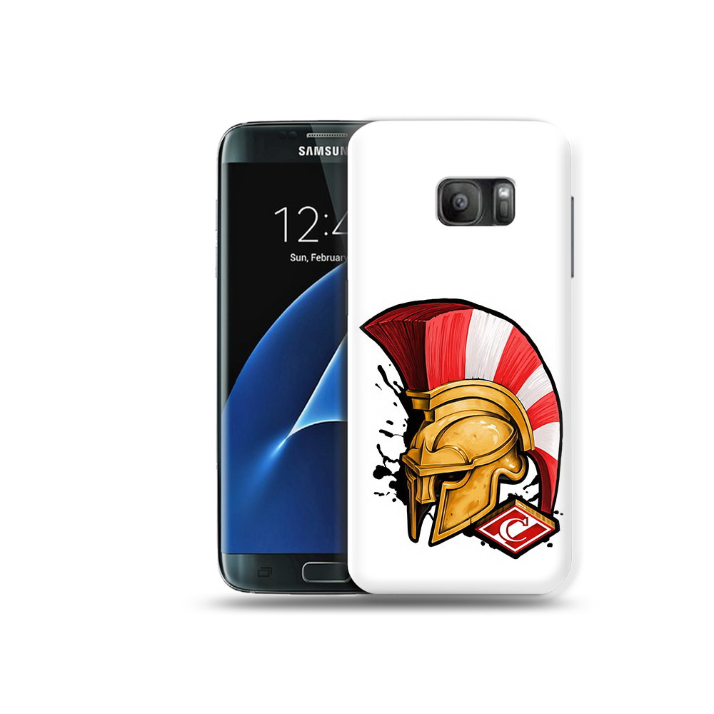 

Чехол MyPads Tocco для Samsung Galaxy S7 ФК спартак шлем, Прозрачный, Tocco