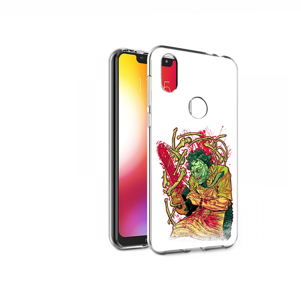 

Чехол MyPads Tocco для Motorola One яркий мясник (PT126881.369.711), Прозрачный, Tocco