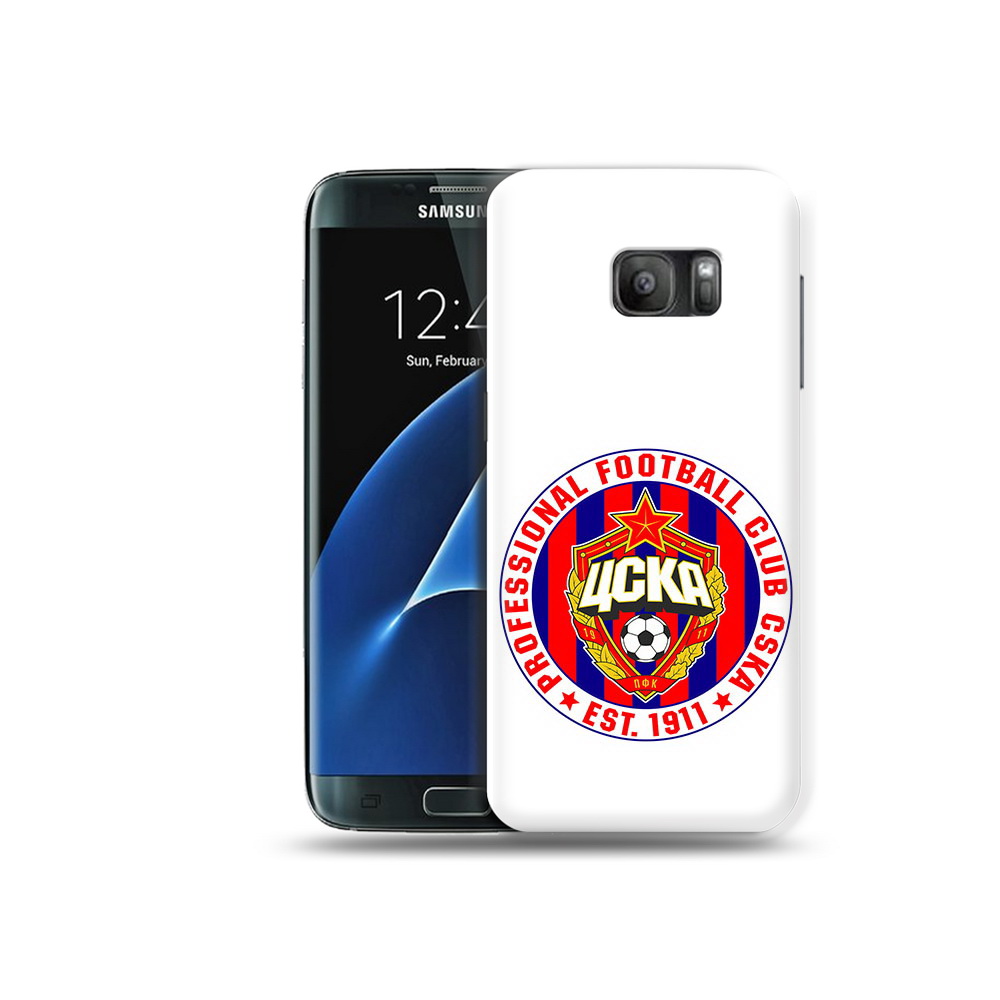 

Чехол MyPads Tocco для Samsung Galaxy S7 ФК ЦСК логотип, Прозрачный, Tocco