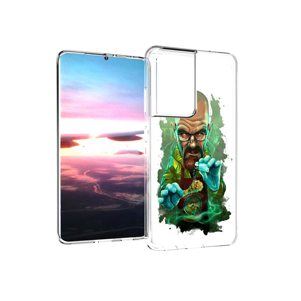 

Чехол MyPads Tocco для Samsung Galaxy S21 Ultra повар (PT157307.497.546), Прозрачный, Tocco