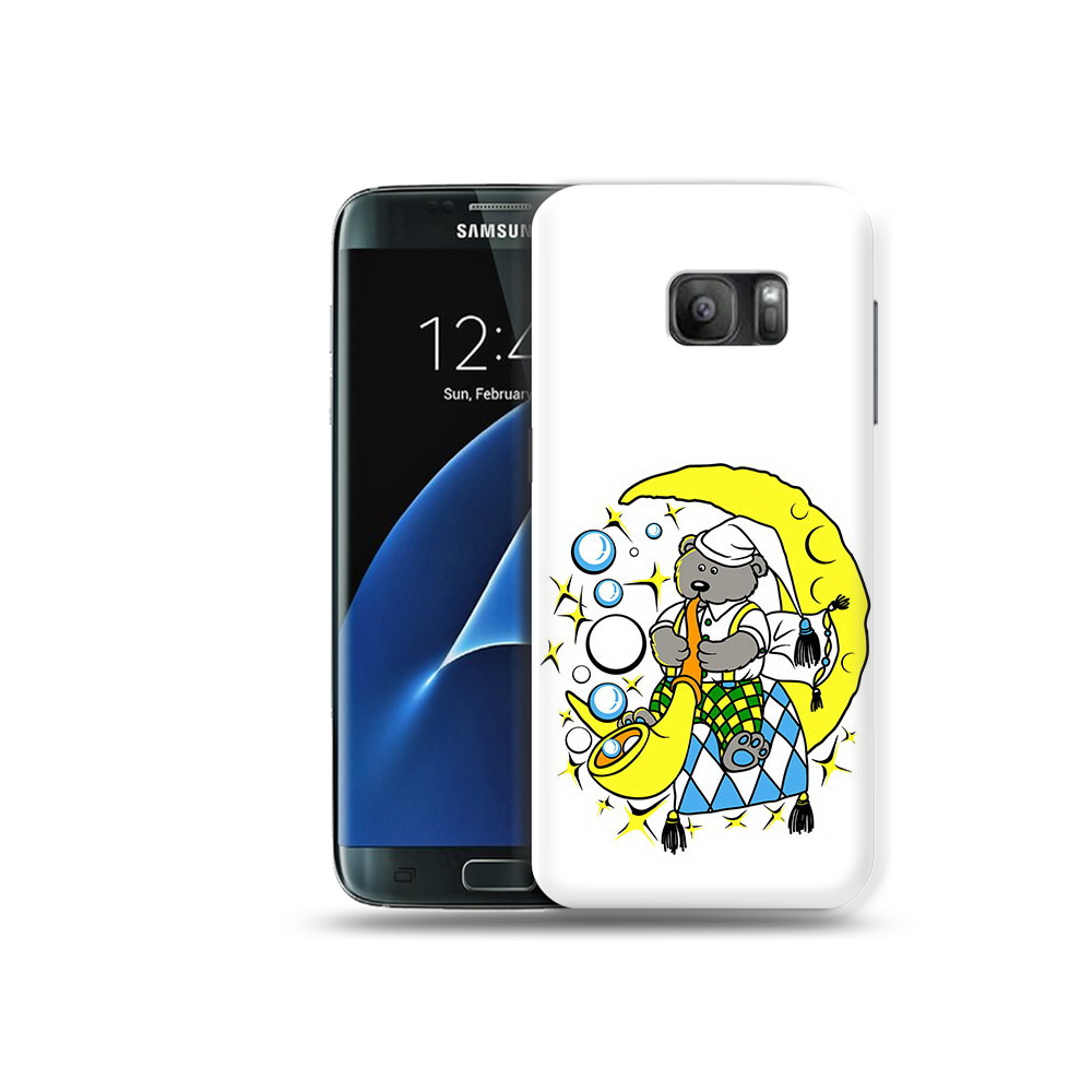 Чехол MyPads Tocco для Samsung Galaxy S7 Сырная луна