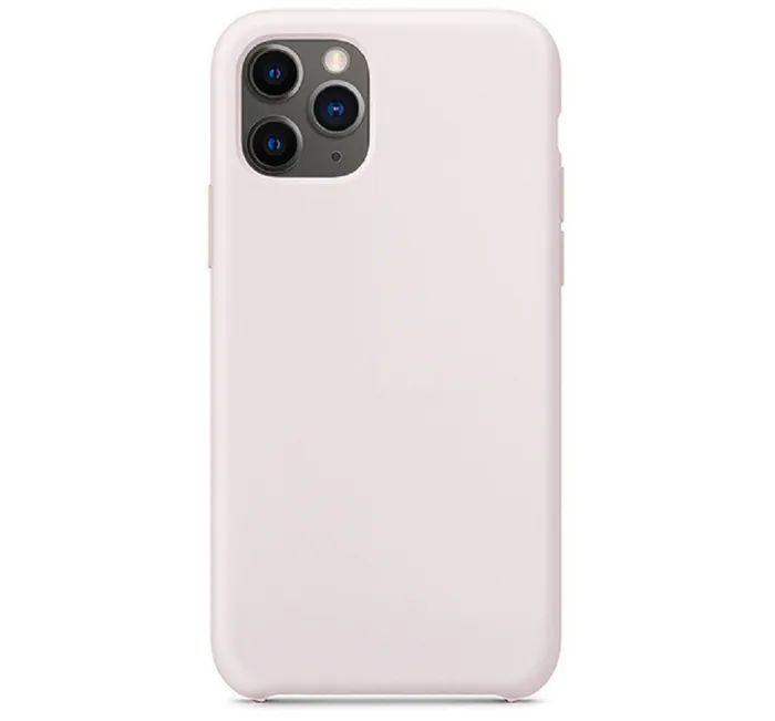 

Чехол для iPhone 12 Pro Max Silicone кремовый, Бежевый