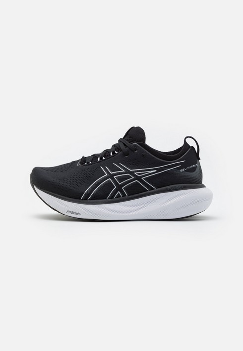 

Кроссовки мужские Asics Nimbus 25 черные 44 EU (доставка из-за рубежа), Черный, Nimbus 25