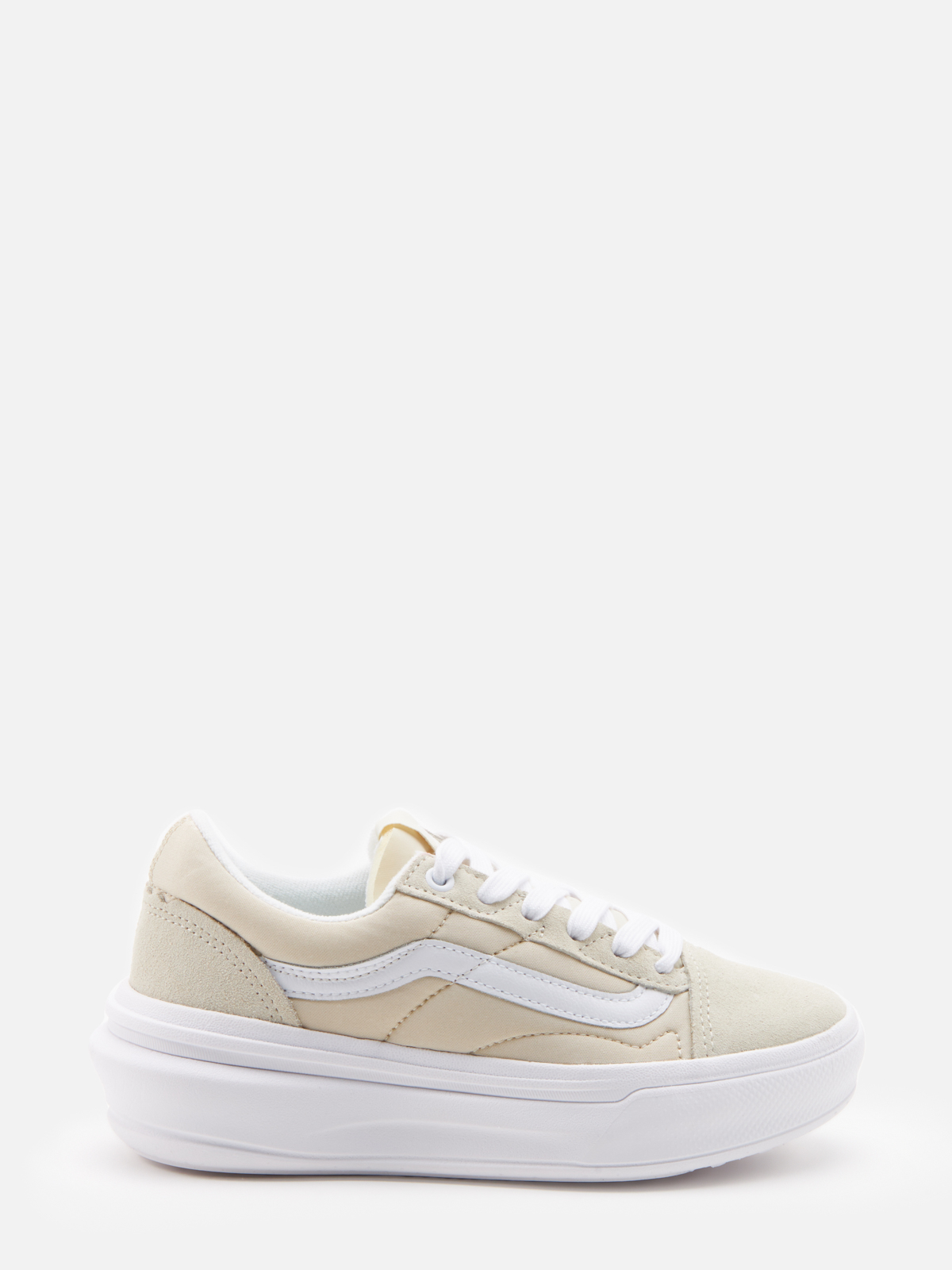 

Кеды женские Vans VN0A7Q5E1NF1 бежевые 4 US, Бежевый, Old Skool Overt CC