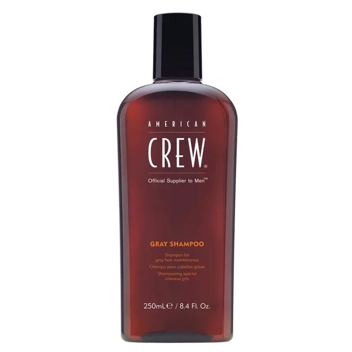 Купить Шампунь для седых и седеющих волос American Crew Gray Shampoo, 250 мл, classic Gray