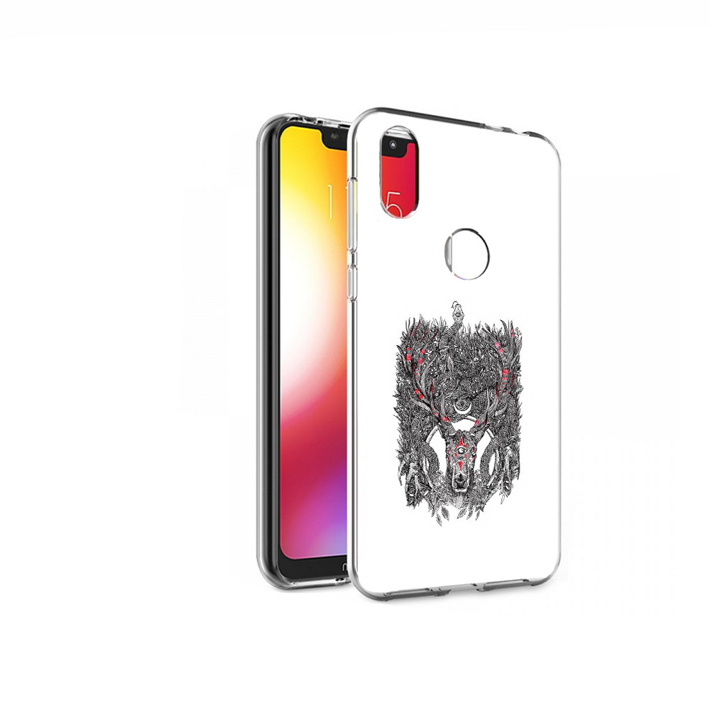 

Чехол MyPads Tocco для Motorola One Дизайнерские_676 (PT126881.369.67), Прозрачный, Tocco
